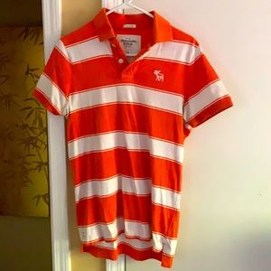 Striped Abercrombie & Fitch Polo